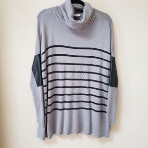 Katherine Barclay Striped Tunic Sweater